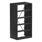 Modern 5-Drawer Fabric Dresser With Sturdy Wood Frame