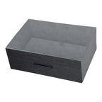 Modern 5-Drawer Fabric Dresser With Sturdy Wood Frame