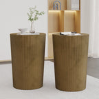 Upholstered Accent Chair with Solid Wood Legs, Linen Fabric, Mid-Century Modern Style, Living Room