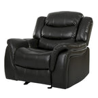 Hawthorne PU Leather Glider Recliner Chair by Christopher Knight Home