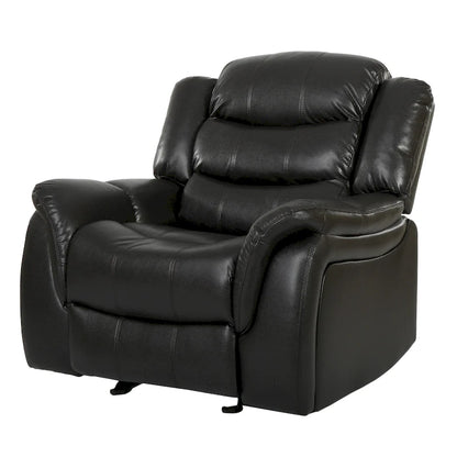 Hawthorne PU Leather Glider Recliner Chair by Christopher Knight Home
