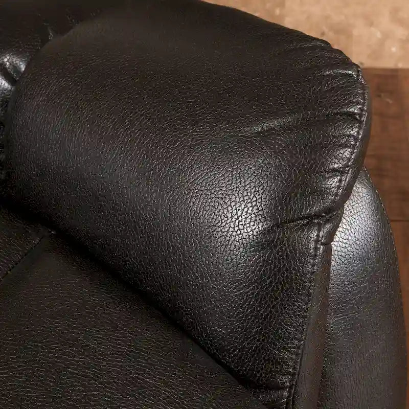 Hawthorne PU Leather Glider Recliner Chair by Christopher Knight Home