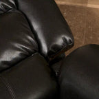 Hawthorne PU Leather Glider Recliner Chair by Christopher Knight Home