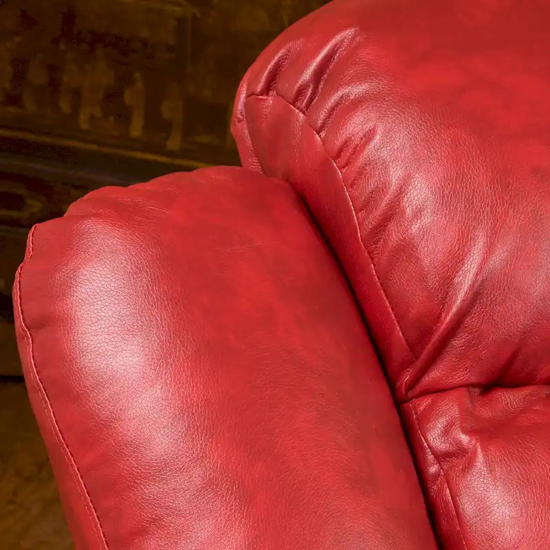 Hawthorne PU Leather Glider Recliner Chair by Christopher Knight Home