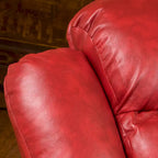 Hawthorne PU Leather Glider Recliner Chair by Christopher Knight Home