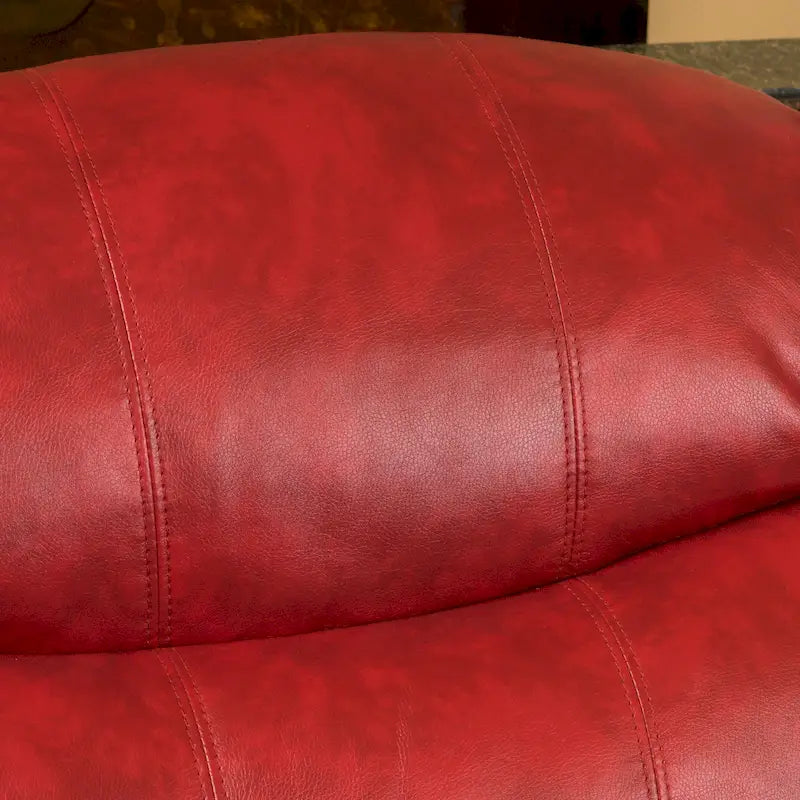 Hawthorne PU Leather Glider Recliner Chair by Christopher Knight Home