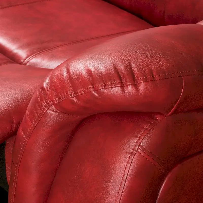Hawthorne PU Leather Glider Recliner Chair by Christopher Knight Home