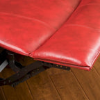 Hawthorne PU Leather Glider Recliner Chair by Christopher Knight Home