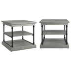 Dubrovnik Cornice Accent Storage Side Table