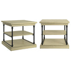 Dubrovnik Cornice Accent Storage Side Table