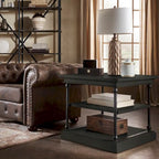 Dubrovnik Cornice Accent Storage Side Table