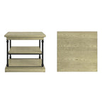 Dubrovnik Cornice Accent Storage Side Table