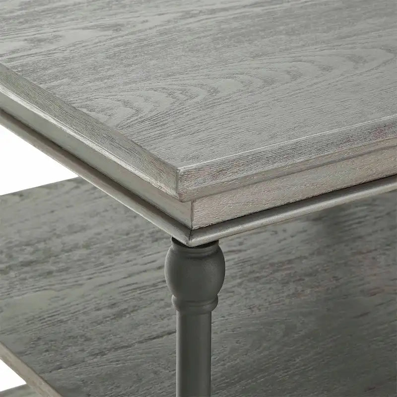 Dubrovnik Cornice Accent Storage Side Table