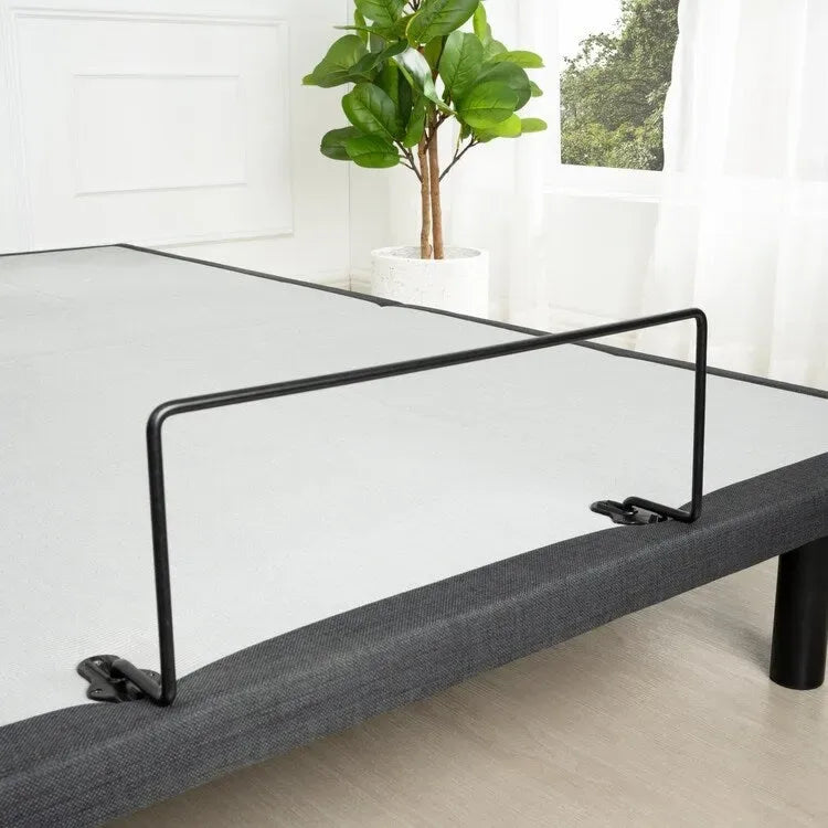 Adjustable Pain-Relieving Bed Frame Base, Electric with 3 Speed Head & Foot Incline Massage, Wireless Remote, USB Ports Charger