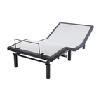 Adjustable Pain-Relieving Bed Frame Base, Electric with 3 Speed Head & Foot Incline Massage, Wireless Remote, USB Ports Charger