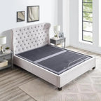 Adjustable Pain-Relieving Bed Frame Base, Electric with 3 Speed Head & Foot Incline Massage, Wireless Remote, USB Ports Charger
