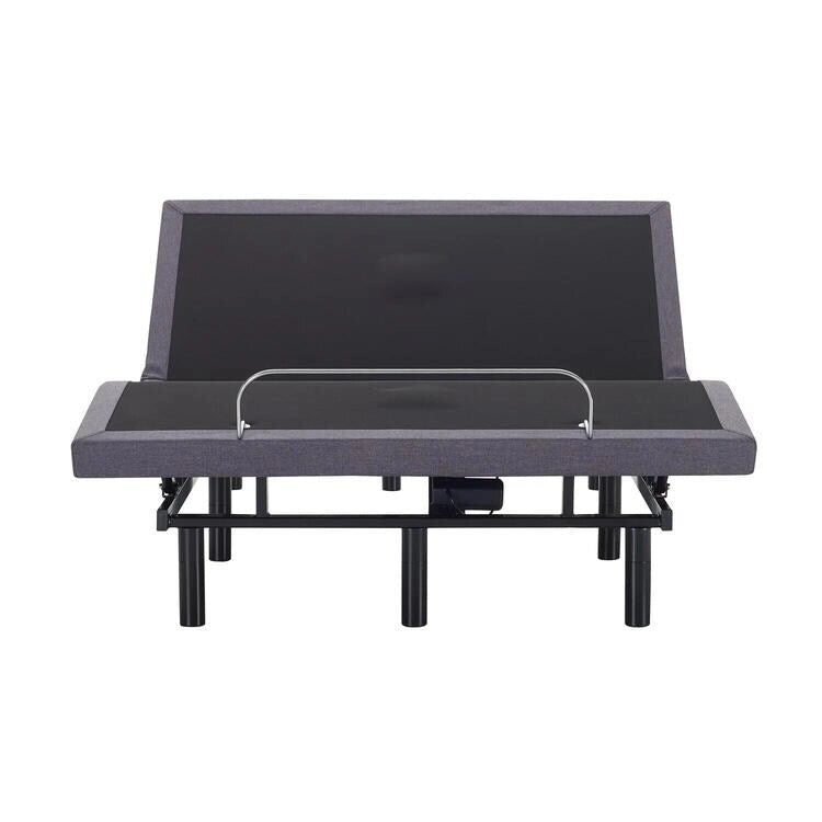 Adjustable Pain-Relieving Bed Frame Base, Electric with 3 Speed Head & Foot Incline Massage, Wireless Remote, USB Ports Charger