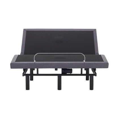 Adjustable Electric Bed Frame Base, 3-Speed Head & Foot Massage, Wireless Remote, USB Ports