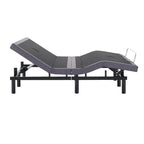 Adjustable Pain-Relieving Bed Frame Base, Electric with 3 Speed Head & Foot Incline Massage, Wireless Remote, USB Ports Charger
