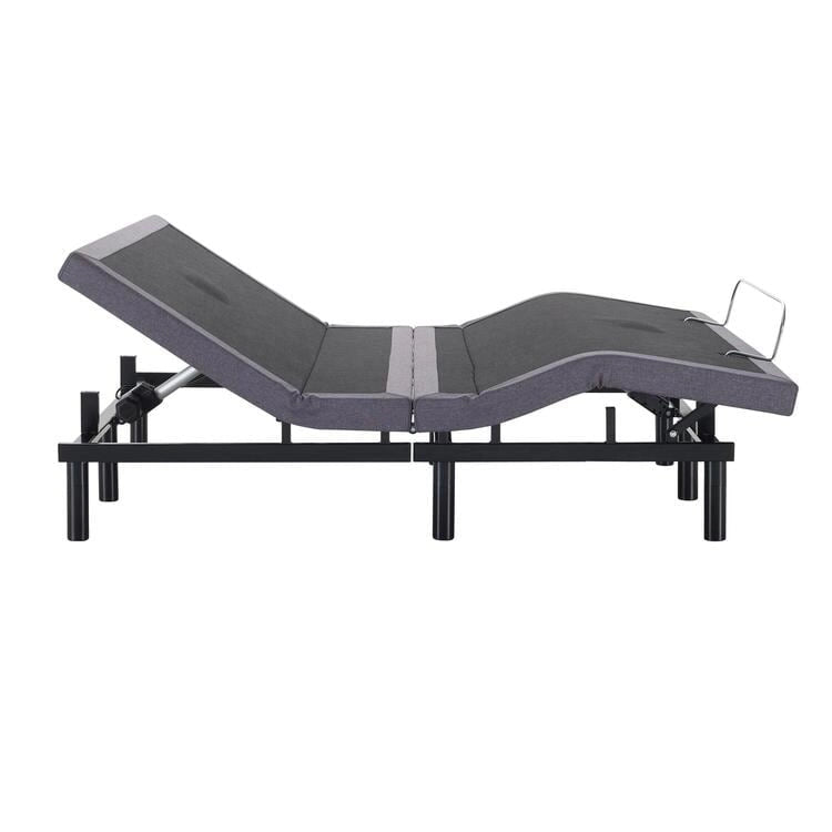 Adjustable Pain-Relieving Bed Frame Base, Electric with 3 Speed Head & Foot Incline Massage, Wireless Remote, USB Ports Charger