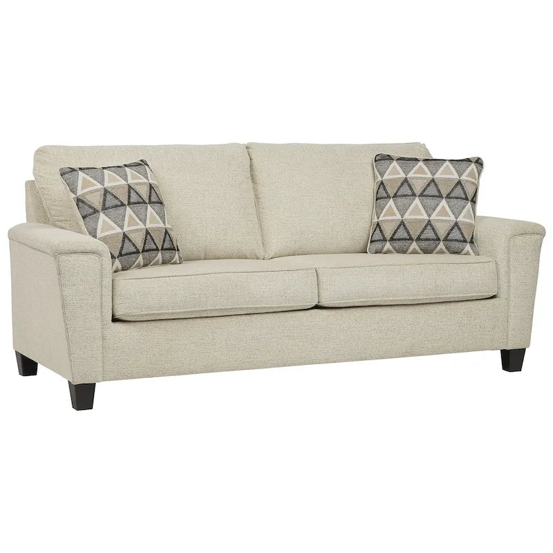 Queen Sofa Sleeper, Upholstered Pull-Out Couch Bed, 89W x 38D x 39H in, Living Room Convertible Sofa