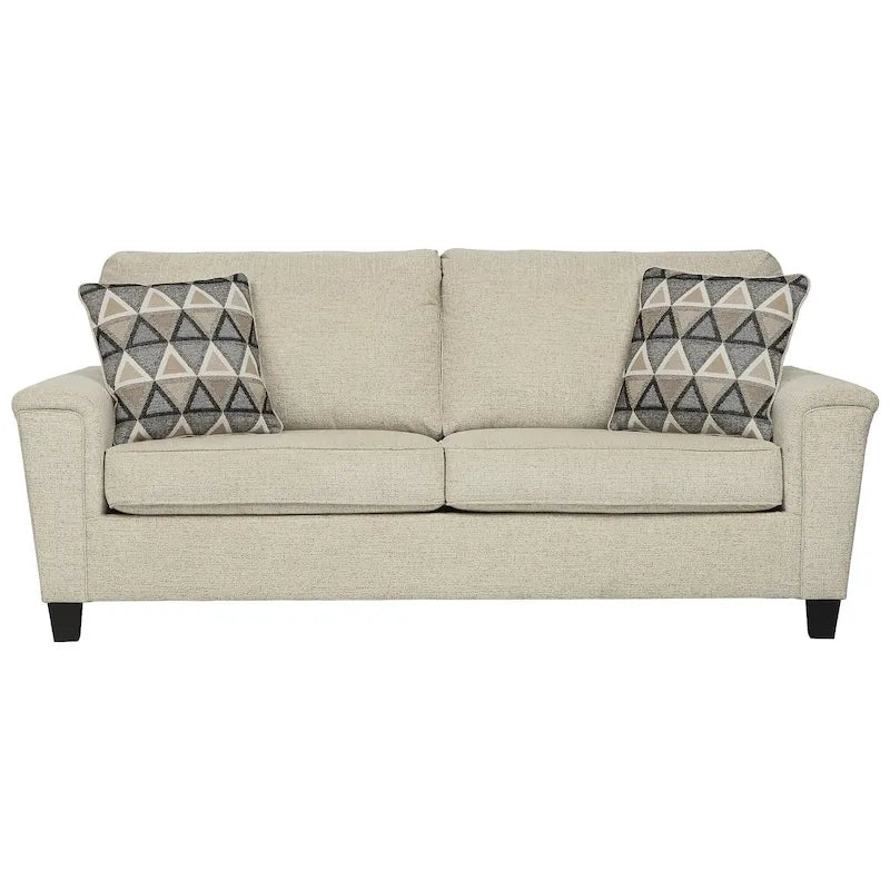 Queen Sofa Sleeper, Upholstered Pull-Out Couch Bed, 89W x 38D x 39H in, Living Room Convertible Sofa