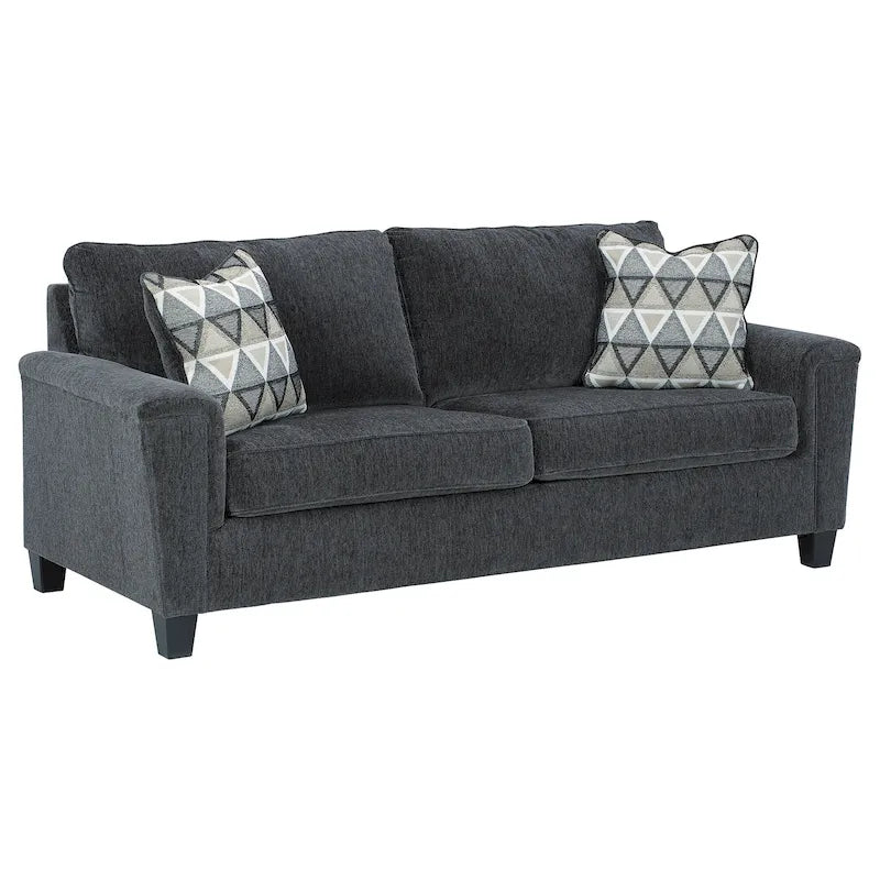 Queen Sofa Sleeper, Upholstered Pull-Out Couch Bed, 89W x 38D x 39H in, Living Room Convertible Sofa