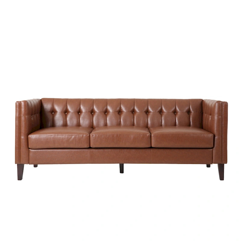 Outdoor Wicker Patio Loveseat with Cushions, All-Weather Resin Rattan, 2-Seater Garden Sofa