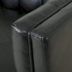 Outdoor Wicker Patio Loveseat with Cushions, All-Weather Resin Rattan, 2-Seater Garden Sofa