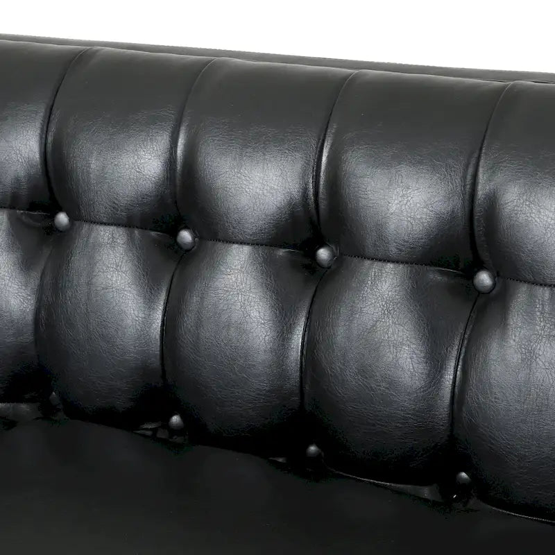 Outdoor Wicker Patio Loveseat with Cushions, All-Weather Resin Rattan, 2-Seater Garden Sofa