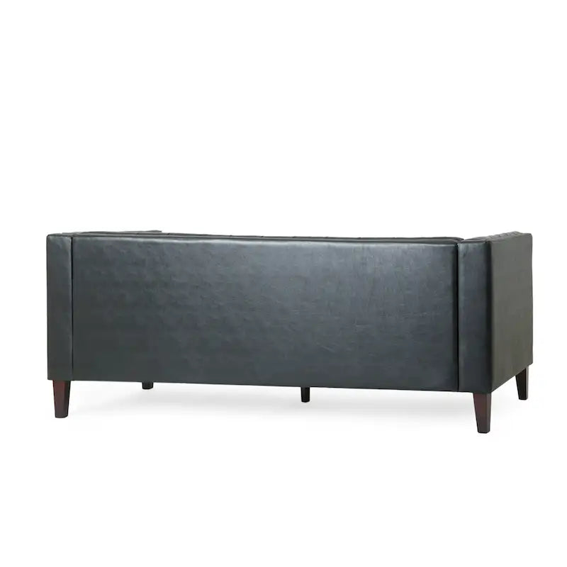 Outdoor Wicker Patio Loveseat with Cushions, All-Weather Resin Rattan, 2-Seater Garden Sofa