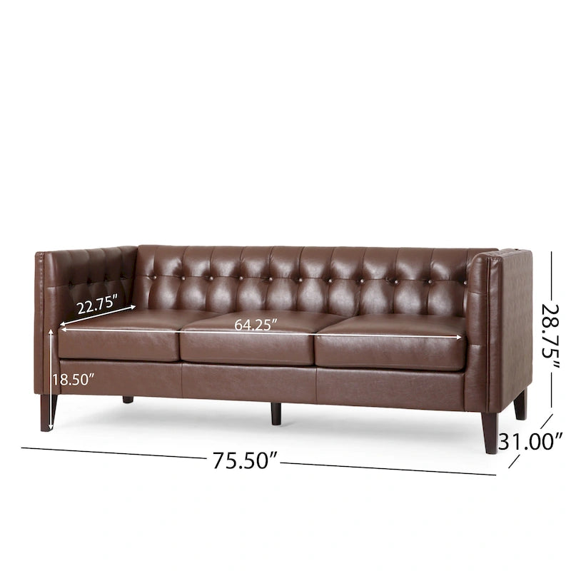 Outdoor Wicker Patio Loveseat with Cushions, All-Weather Resin Rattan, 2-Seater Garden Sofa
