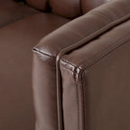 Outdoor Wicker Patio Loveseat with Cushions, All-Weather Resin Rattan, 2-Seater Garden Sofa