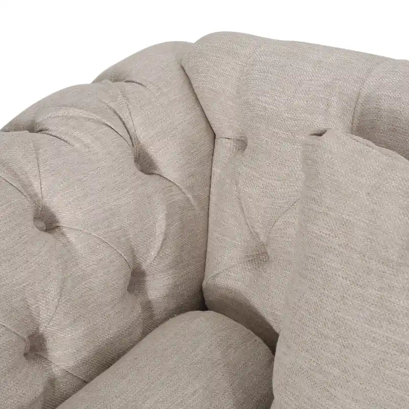 Wellston Tufted Double Chaise Lounge by Christopher Knight Home - 62.50 L x 58.50 W x 34.00 H
