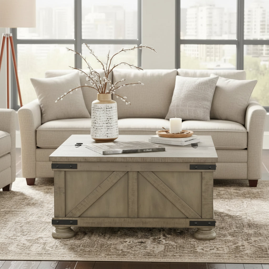 Aldwin Grey Coffee Table