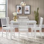 Simple Living Solid Wood Slat Back Dining Chairs (Set of 4)