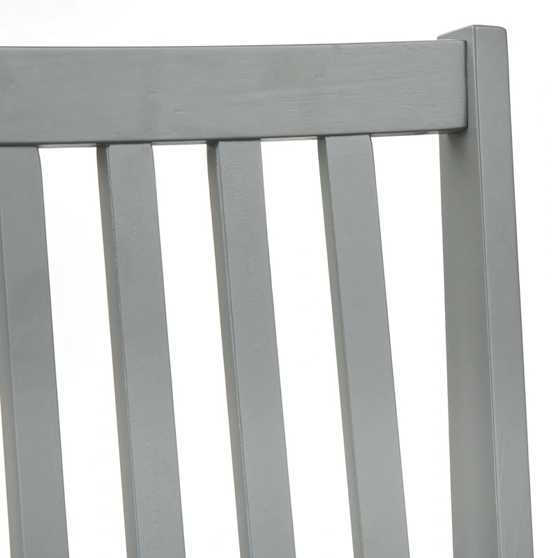 Simple Living Solid Wood Slat Back Dining Chairs (Set of 4)