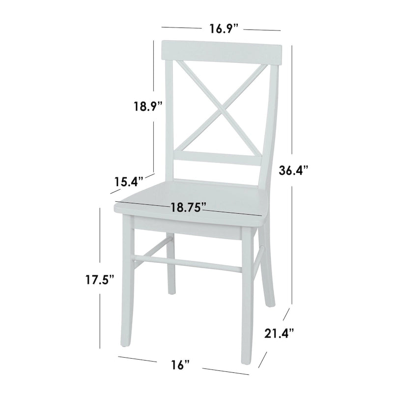Simple Living Albury Dining Chairs (Set of 2)