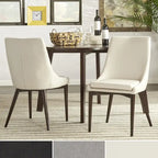 Sasha Mid-century Barrel-back Dining Chairs (Set of 2) by iNSPIRE Q Modern