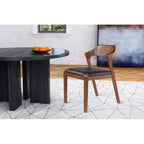 Rasmus Mid Century Wood Dining Chair