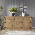 65 Wood Buffet Sideboard Farmhouse - Corona Collection