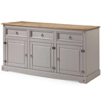 65 Wood Buffet Sideboard Farmhouse - Corona Collection