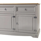 65 Wood Buffet Sideboard Farmhouse - Corona Collection