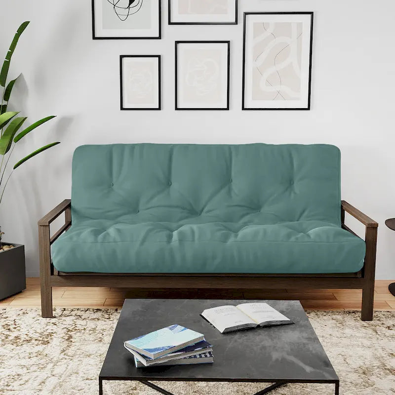 8in Gel Memory Foam Queen Futon Mattress, CertiPUR-US Certified, Foldable Sofa Bed Mattress