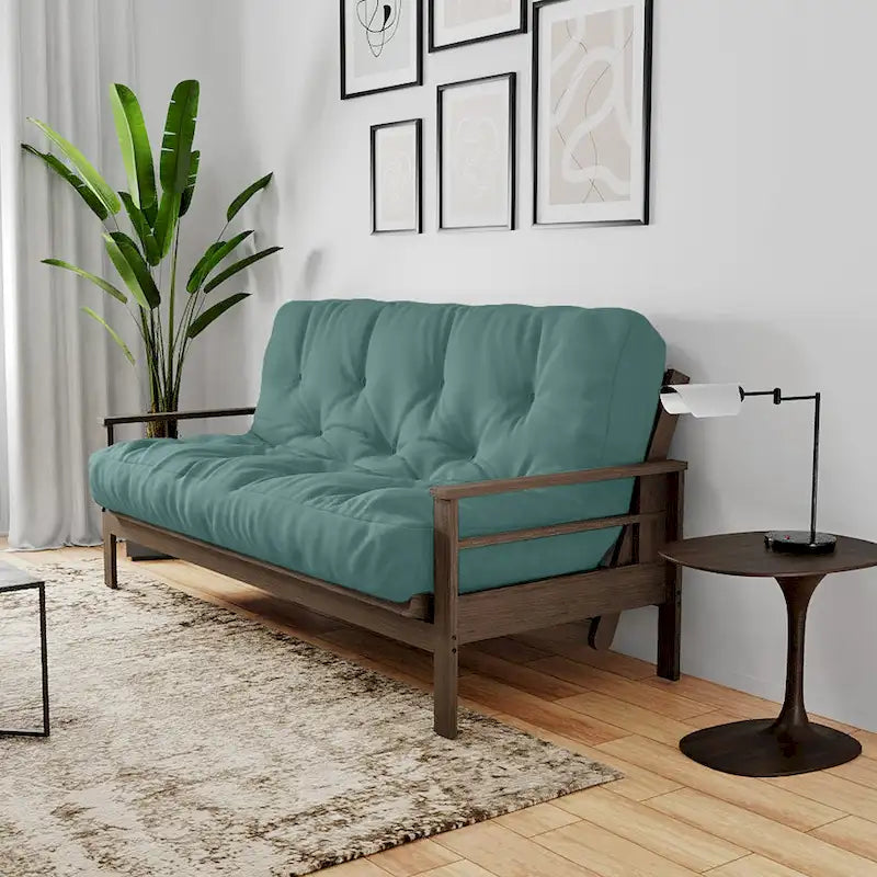 8in Gel Memory Foam Queen Futon Mattress, CertiPUR-US Certified, Foldable Sofa Bed Mattress