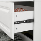 93.9H/74.2H Armoires Wardrobe Closet Cabinet Hanging Drawers Storage