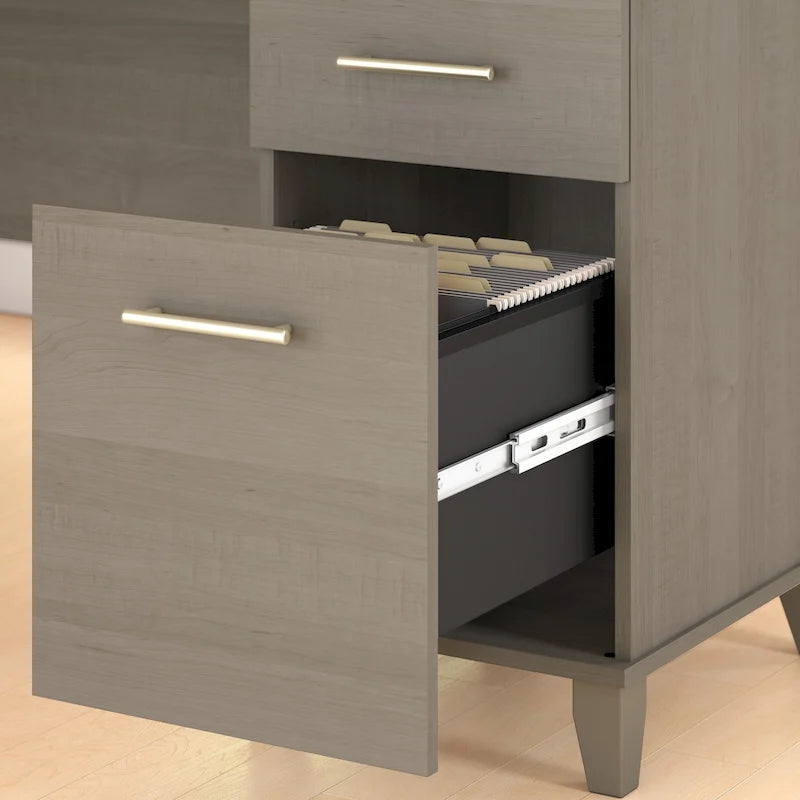 Bush Furniture Somerset 60W Office Computer Desk with Drawers