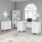 Bush Furniture Somerset 60W Office Computer Desk with Drawers