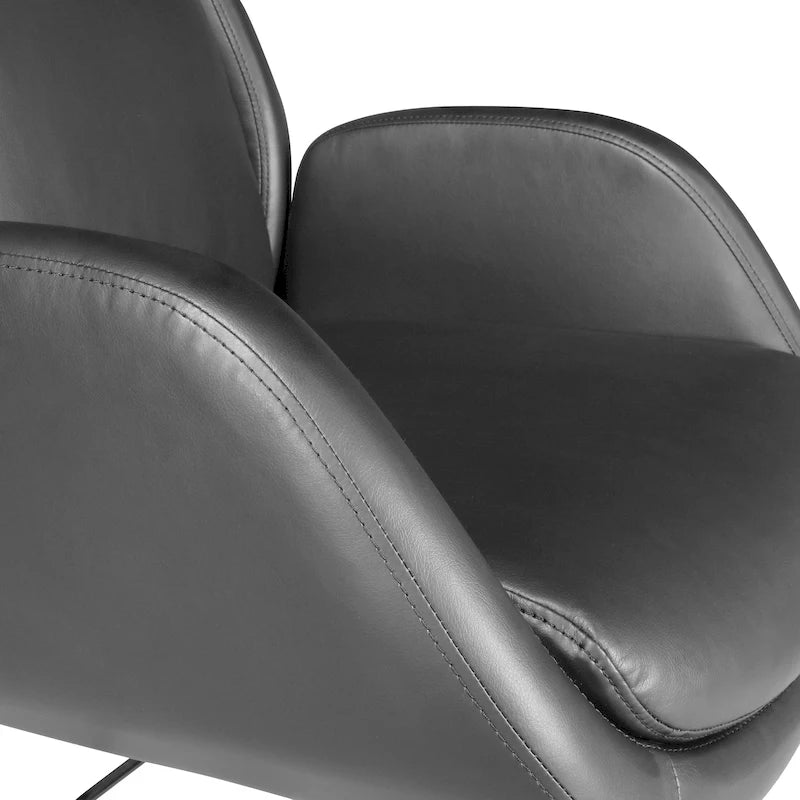 Blanchard Office Chair in Faux Leather