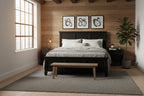 Homestyles Bedford Black Queen Bed